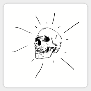 Skull vector Sticker